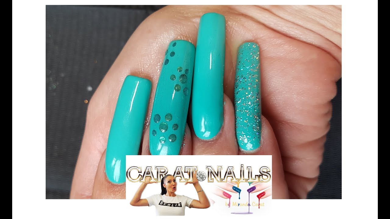 Spring Color | Primavera Color Pigmento Turquesa | Türkis mit Pigment | Carat Nails