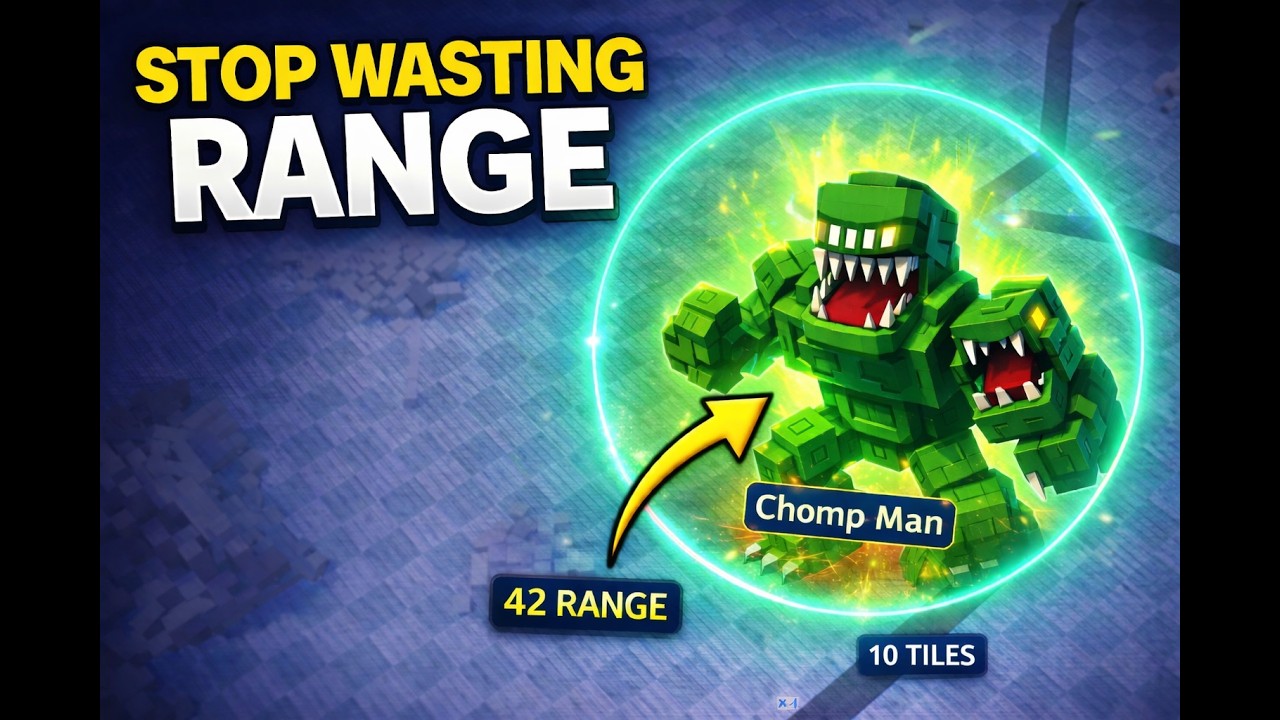 Stop Wasting Range… Do THIS Instead Garden Tower Defense