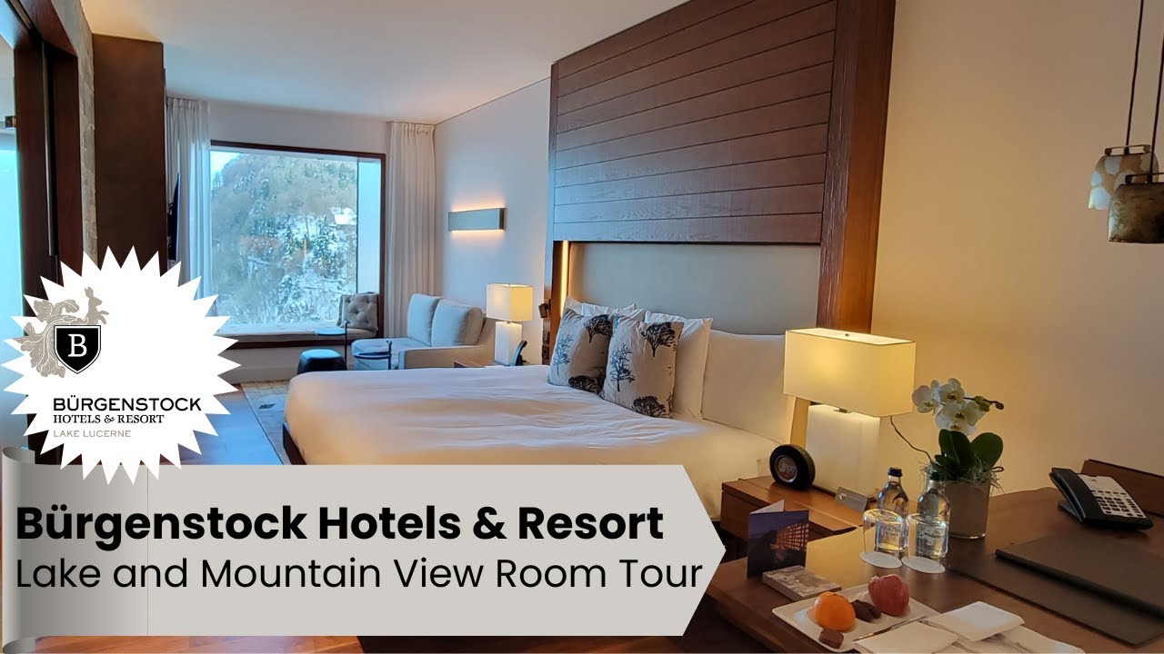 Lake and Mountain View Room - B&uuml;rgenstock Hotel & Alpine Spa