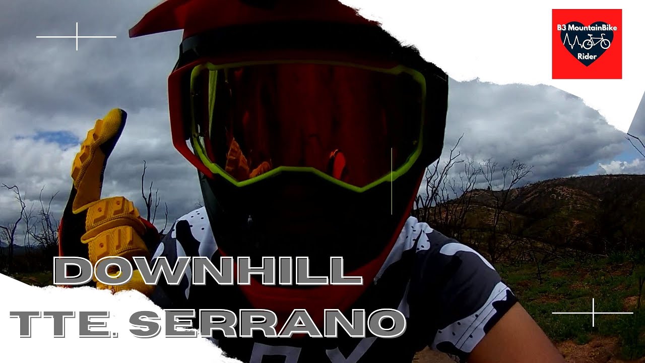 Tte. Serrano DOWNHILL Helmet View - B3 MTB RIDER