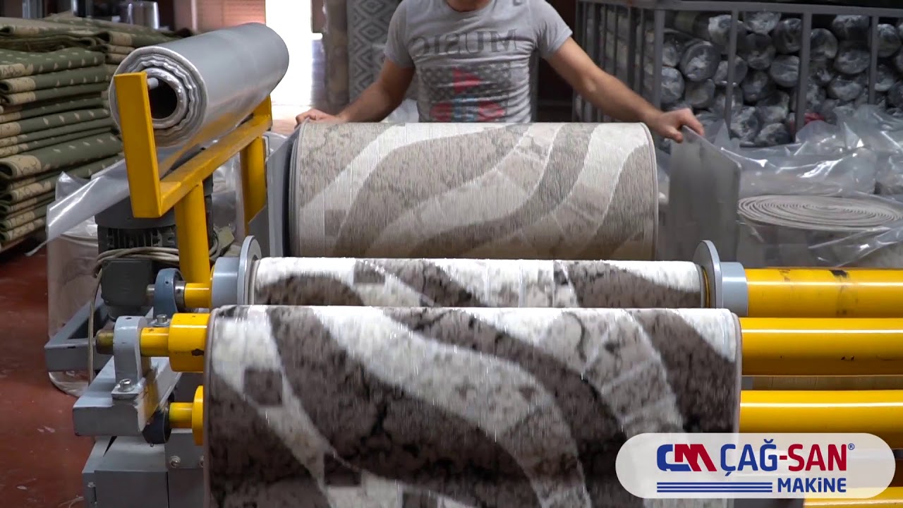 Çağsan Makine | Manuel Rulo Sarım Makinesi - Wall to Wall Manual Rolling Machine