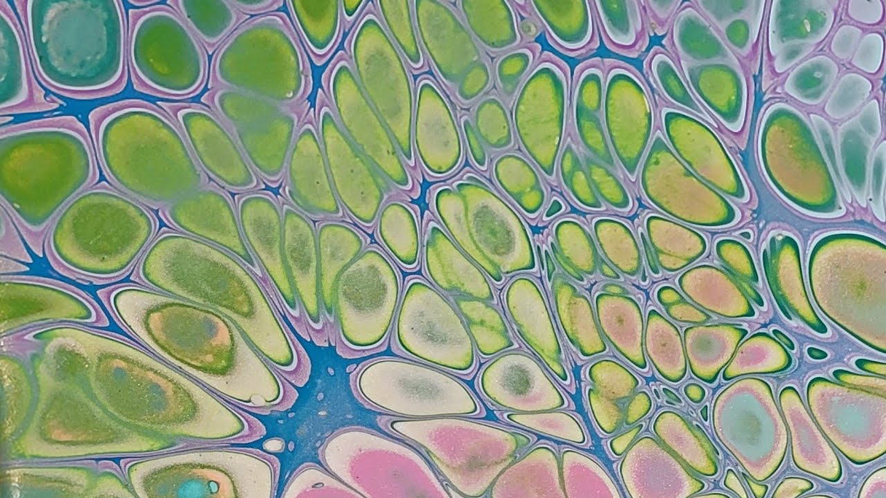 *WOW* Amazing Cells With GenCrafts Metallic and Classic Colors Pouring Paint! (341)