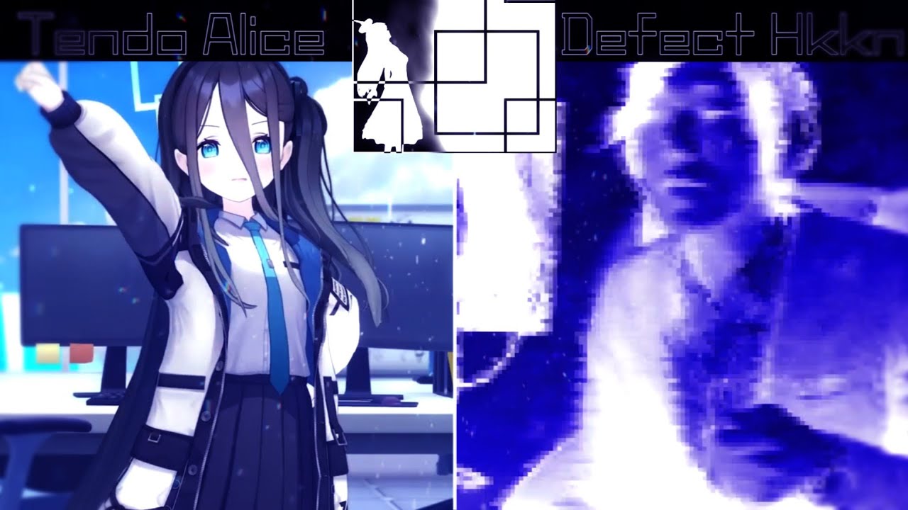 天童アリス vs Defect H ボイパ対決 Bad Apple!!Nhato Remix