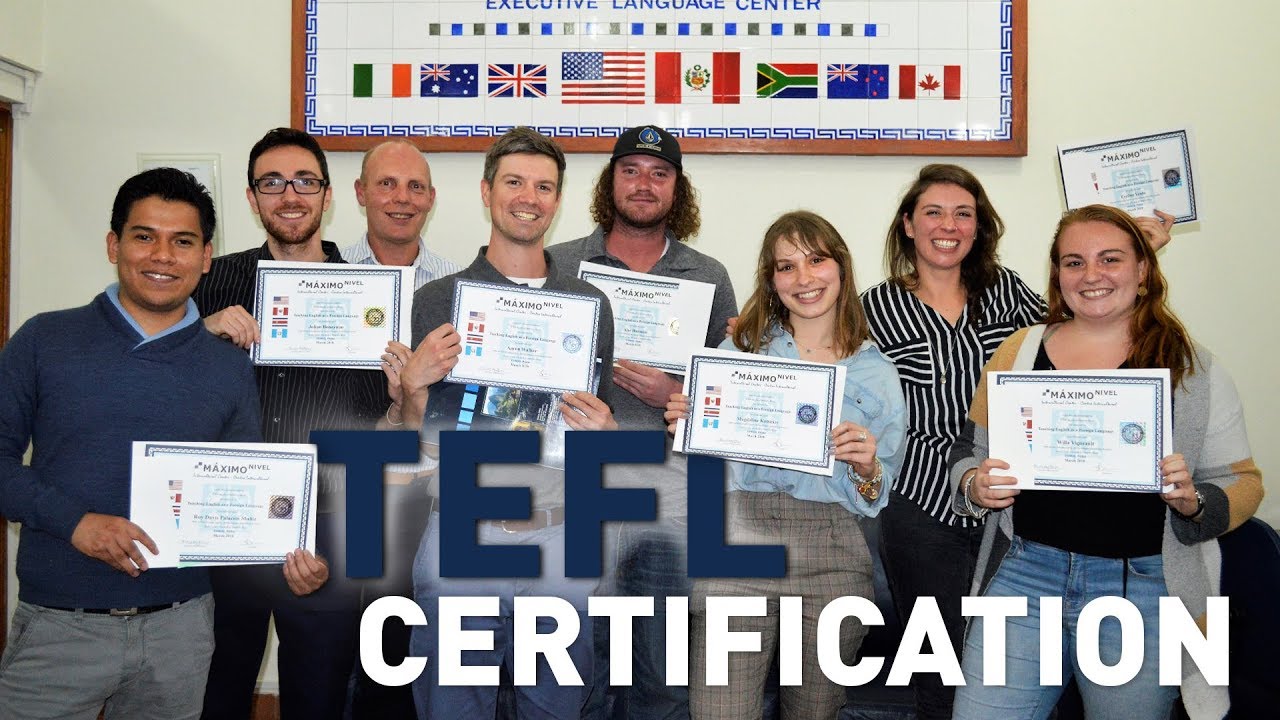 TEFL Certification | Teach English Abroad | Maximo Nivel