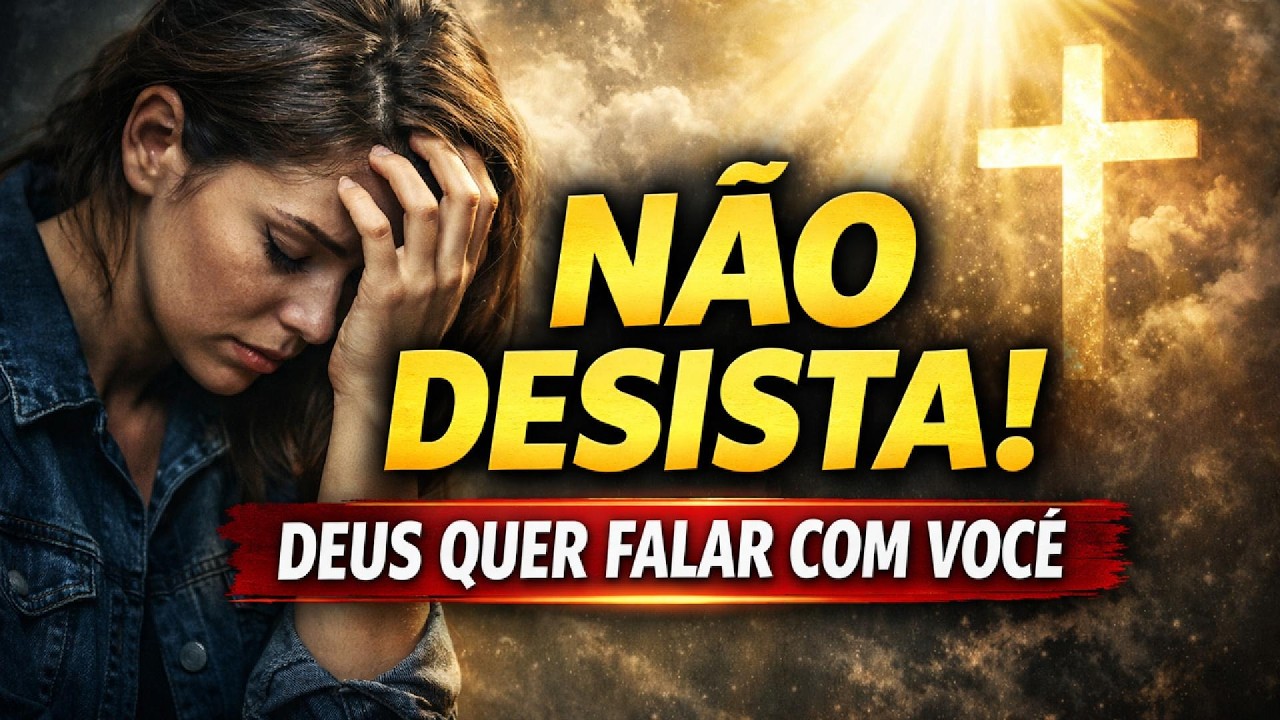 Se Você Está Pensando em Desistir, Faça Essa Oração — Deus Quer Falar com Você Hoje !
