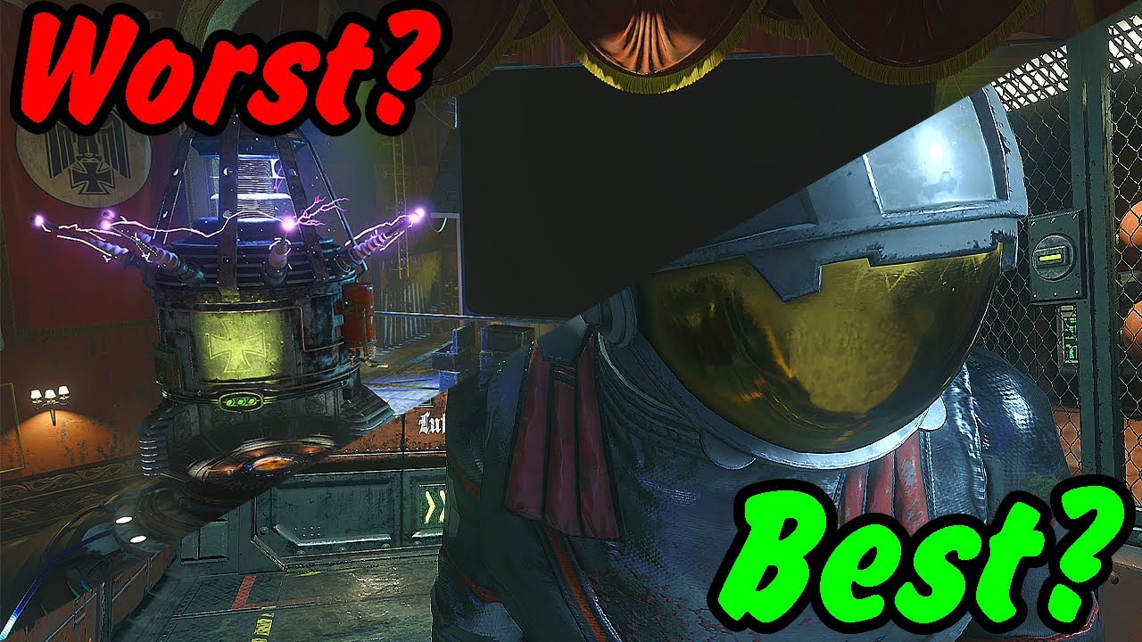 Worst to Best Maps in Zombies Chronicles