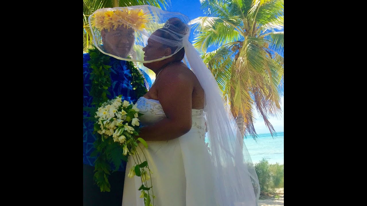 Aitutaki Cook Islands traditional wedding ceremony