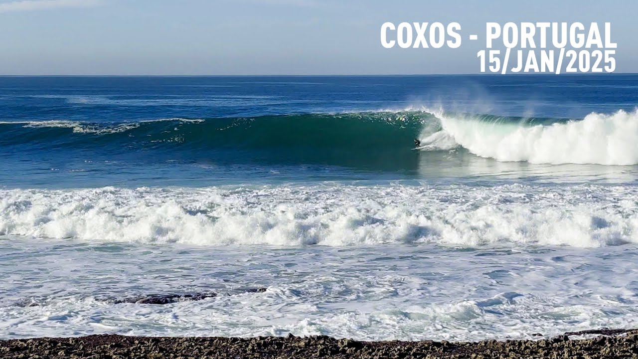 Epic Conditions , Perfect winter Swell at Coxos, Portugal - RAWFILES - 15/JAN/2025