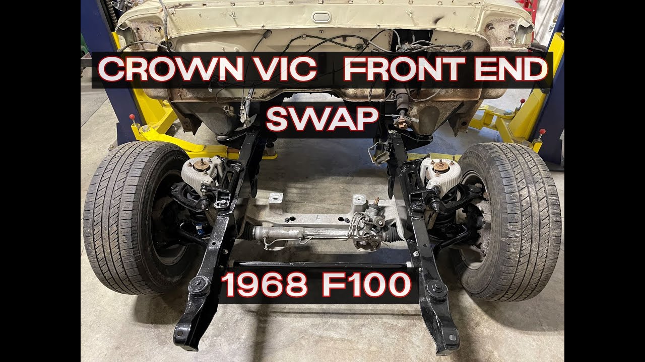 Ford F100 Crown Vic Swap- Ep 1 Front End Swap