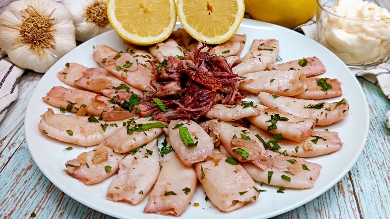 🎄💥 Calamares o Chipirones al Ajillo | Receta muy Fácil, Rápida y Deliciosa | Especial Navidad 🎄💥