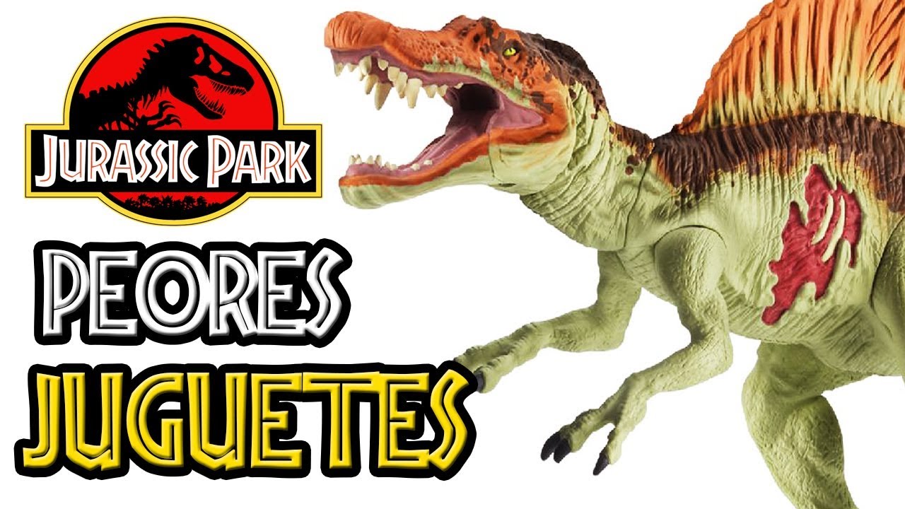 LOS PEORES JUGUETES DE JURASSIC PARK
