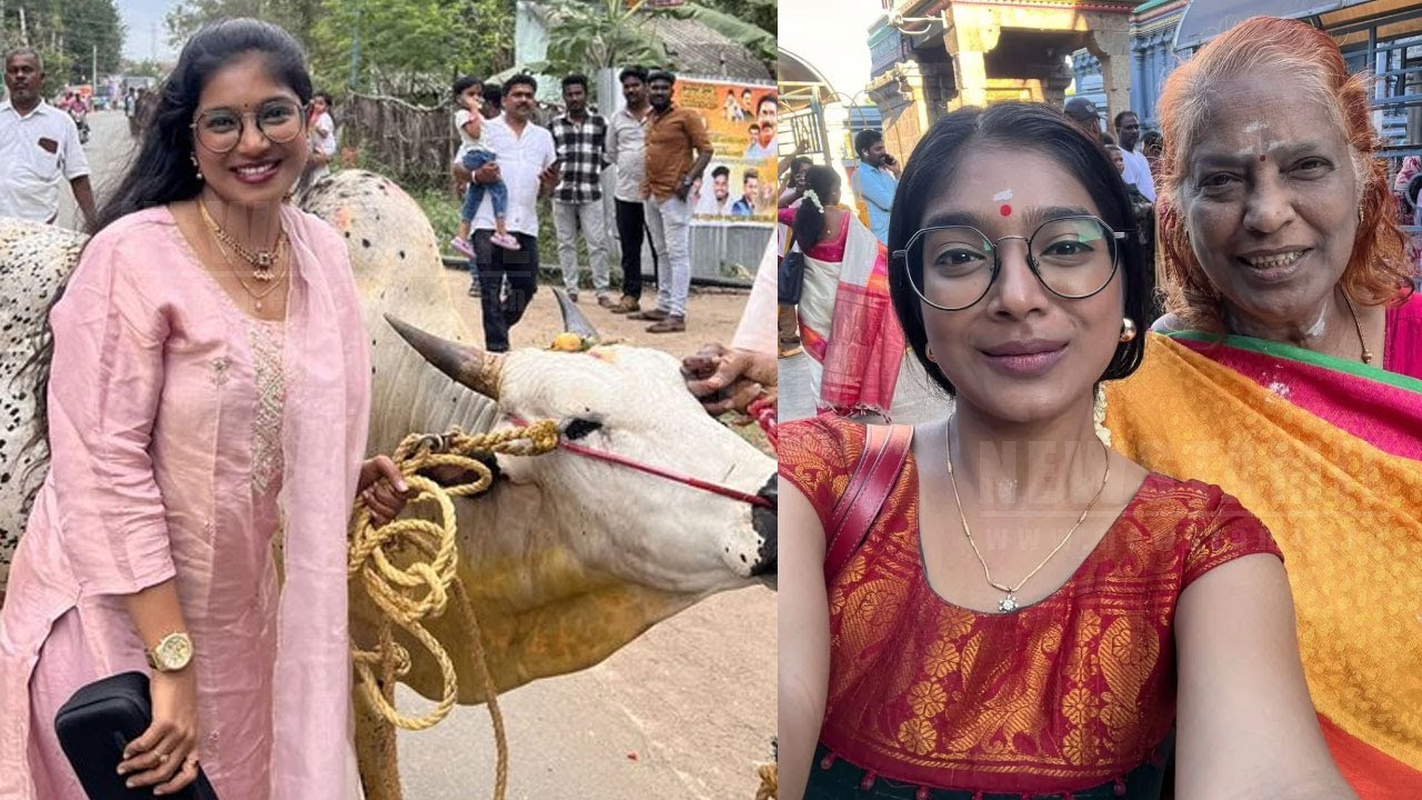 VJ Parvathy Pongal Celebration with Family at Madurai 😍 | VJ Paru After Bigg Boss Video | Bigg Boss