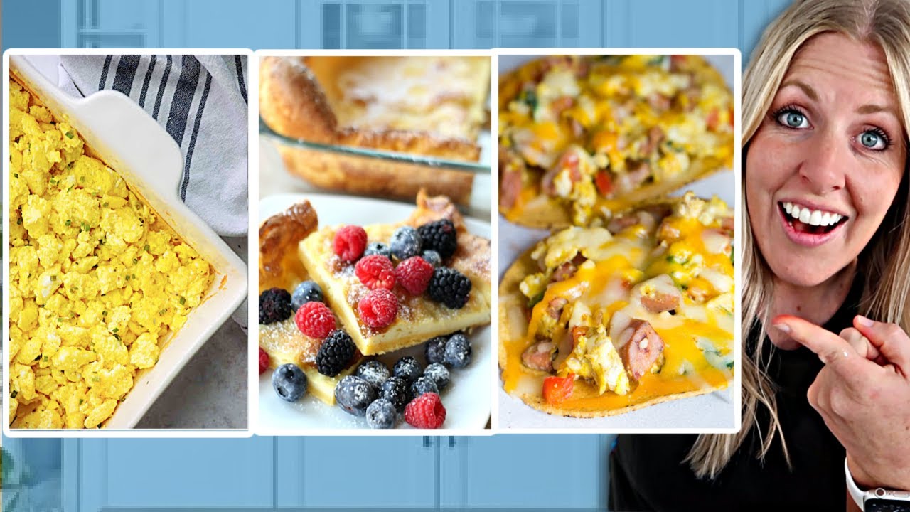 5 Egg Breakfast Ideas to KEEP ON REPEAT! - Easy Breakfast Ideas!