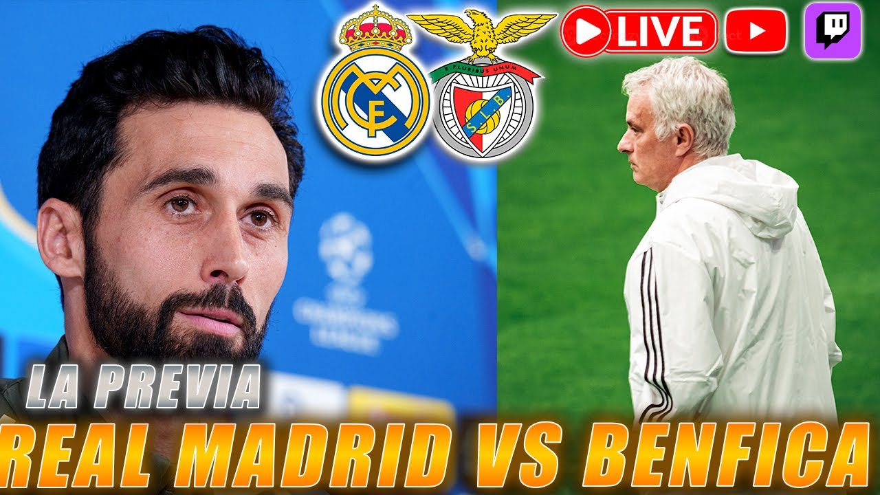 PREVIA REAL MADRID VS BENFICA / LA VUELTA DE MOURINHO AL BERNABÉU