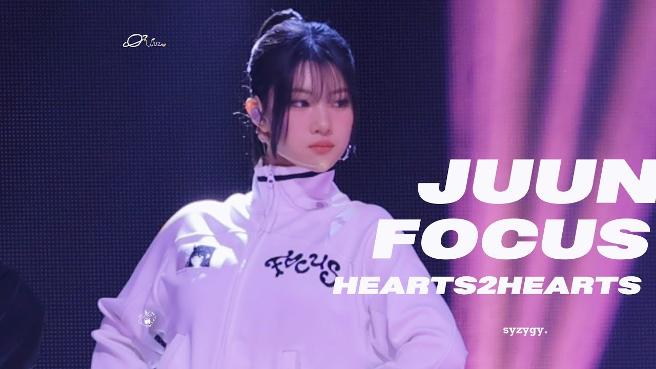 251115 Hearts2Hearts Juun 'Focus' Fancam @2025 KGMA