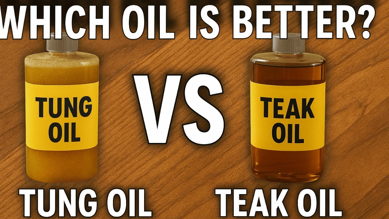 Best Oil for Outdoor Wood Furniture: Tung Oil or Teak Oil?