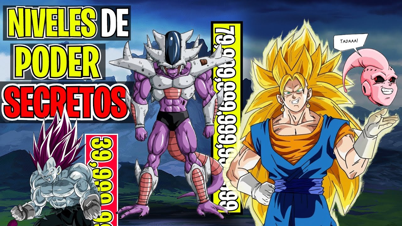 ¡NIVELES de PODER SECRETOS en DBZ que NO CONOCÍAS! – Zenkai Z