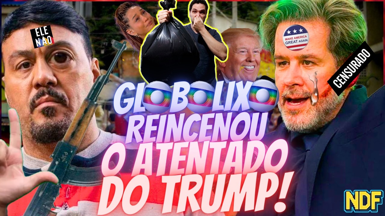 🚨GLOBOLIXO🚨 GLOBO ABANDONA SUTILIZA E TRANSFORMA VILÃO DA NOVELA EM DONALD TRUMP!
