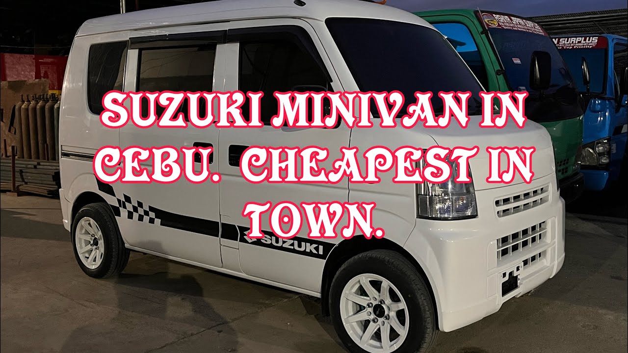 SUZUKI MINIVAN in CEBU.  Cheapest in the City.  09231778098