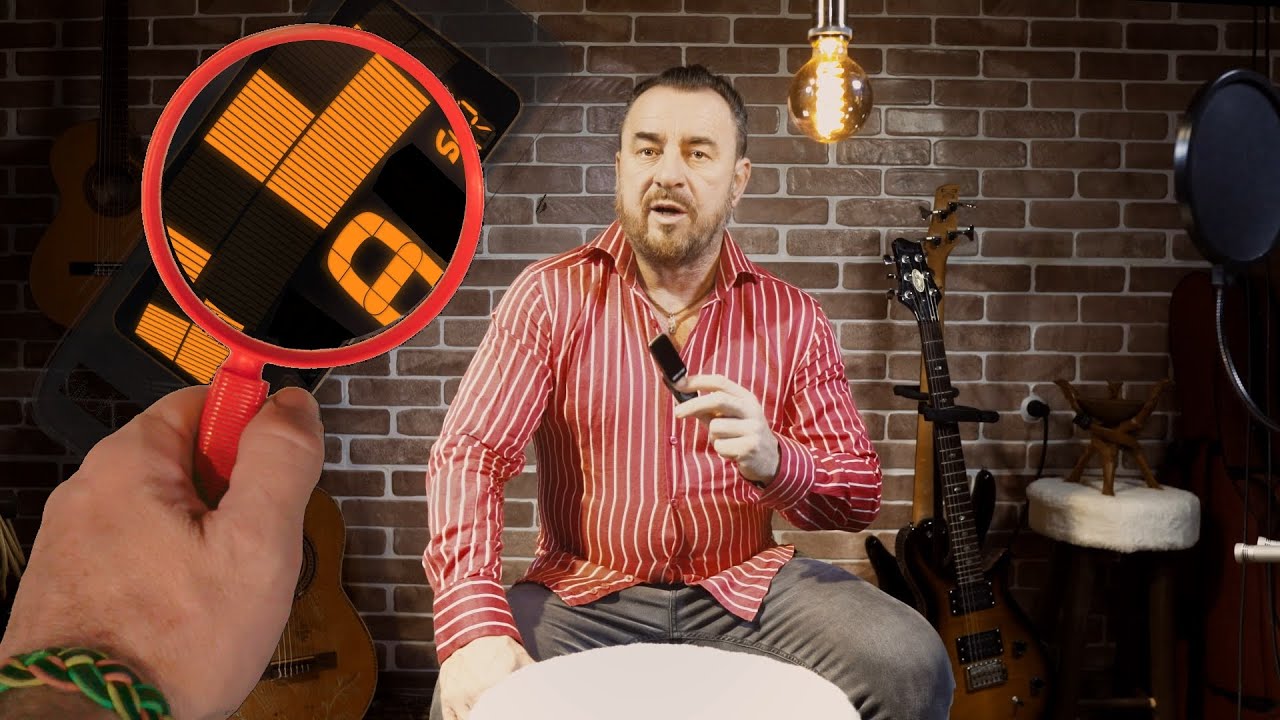 Как правильно настроить гитару с помощью тюнера-клипсы Peterson Stroboclip HD?
