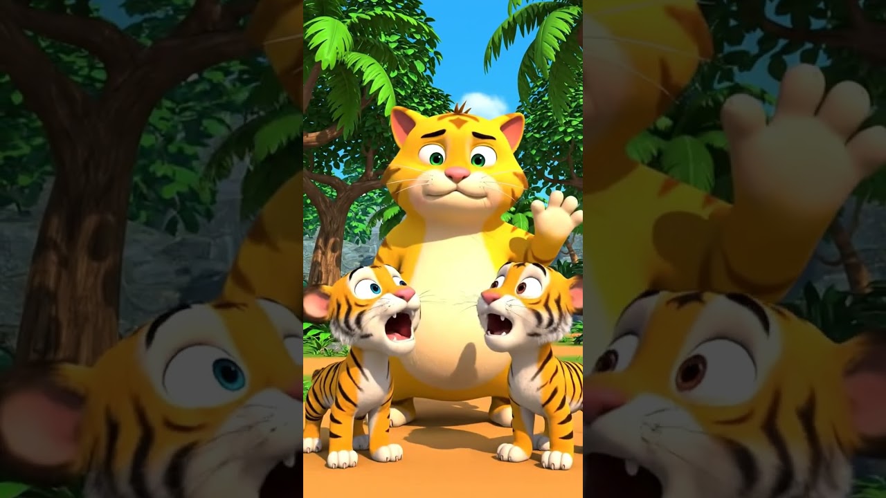 Animals Being Weird —🐱📚 FAT ORANGE CAT TEACHES BABY TIGERS 🐯✨ | FUNNIEST ANIMAL CLASSROOM EVER 😂