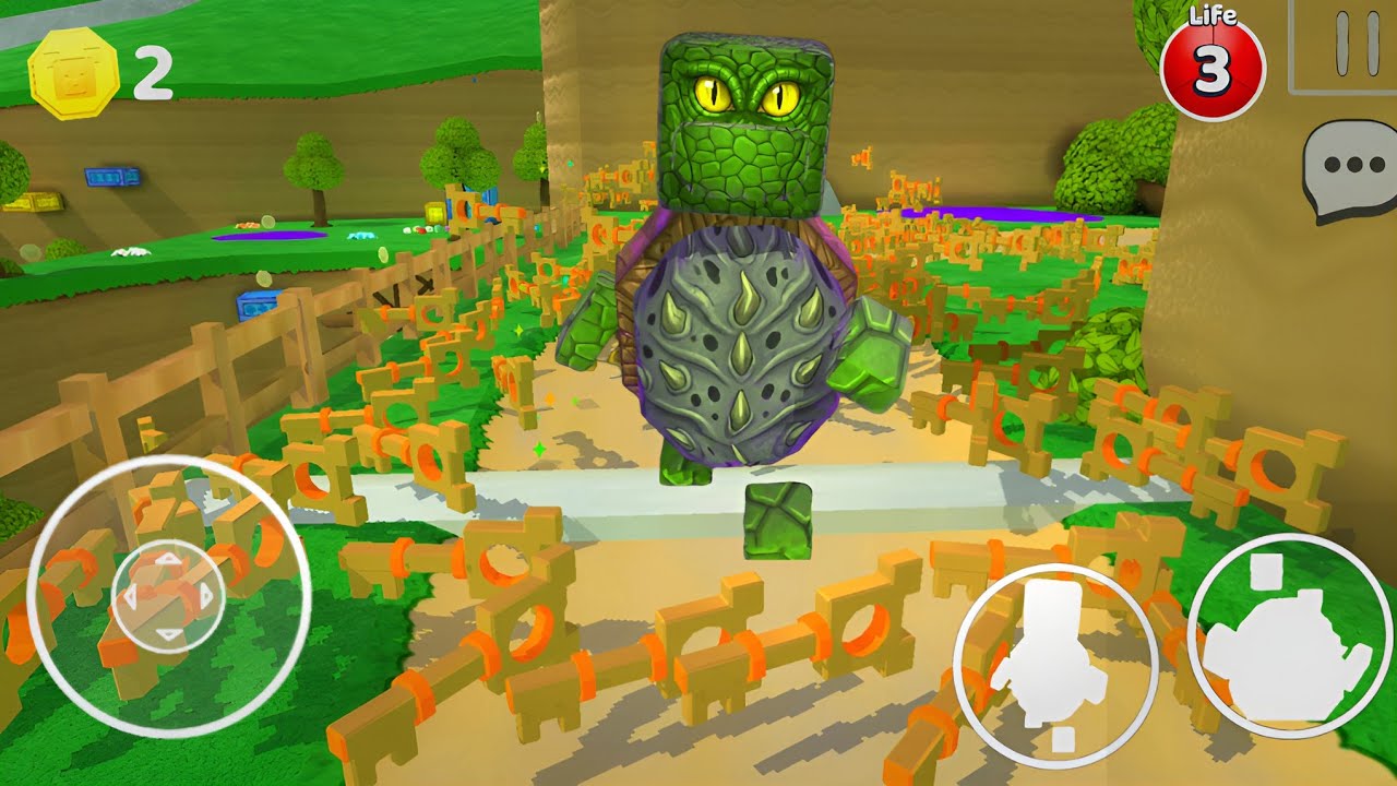 New Boss Found In Turtletown | Superbear Adventure Gameplay Walkthrough 