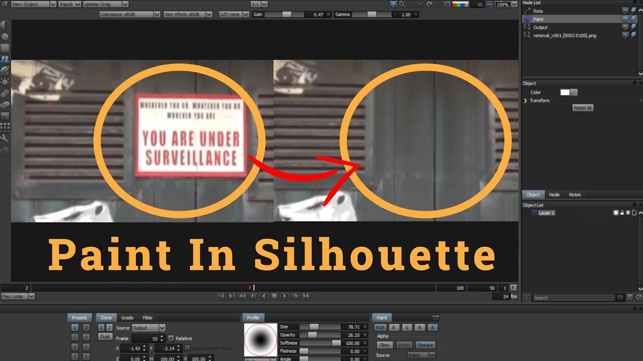 How to sequence paint in Silhouette Tutorial