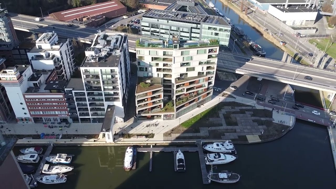 Exclusief appartement in Sky One residentie aan de Vaartkom in Leuven