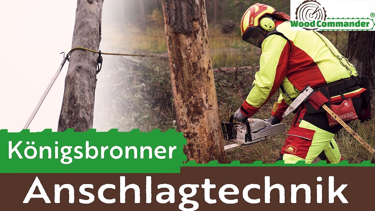 Königsbronner Anschlagtechnik mit negativem Halteband