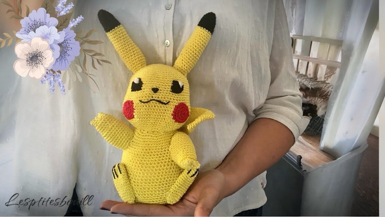 Tuto pikachu au crochet