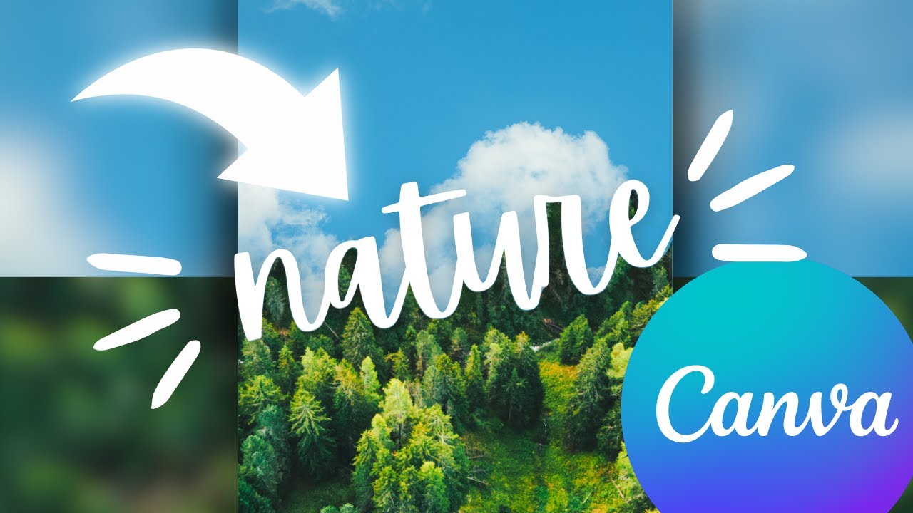 Stunning Typography Effect in Canva