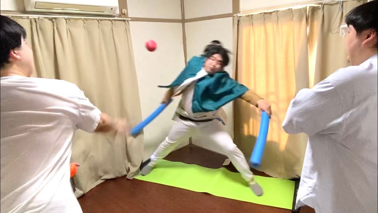 対ジーク用訓練をするリヴァイ兵長