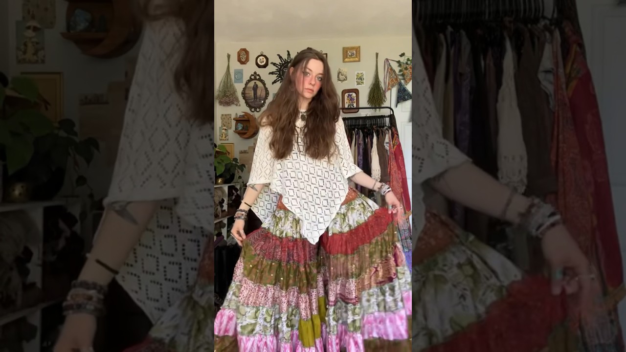 куча хиппи-нарядов! 🌞🌿☮️🌀🌈 #шорты #хиппи #идеидлянарядов