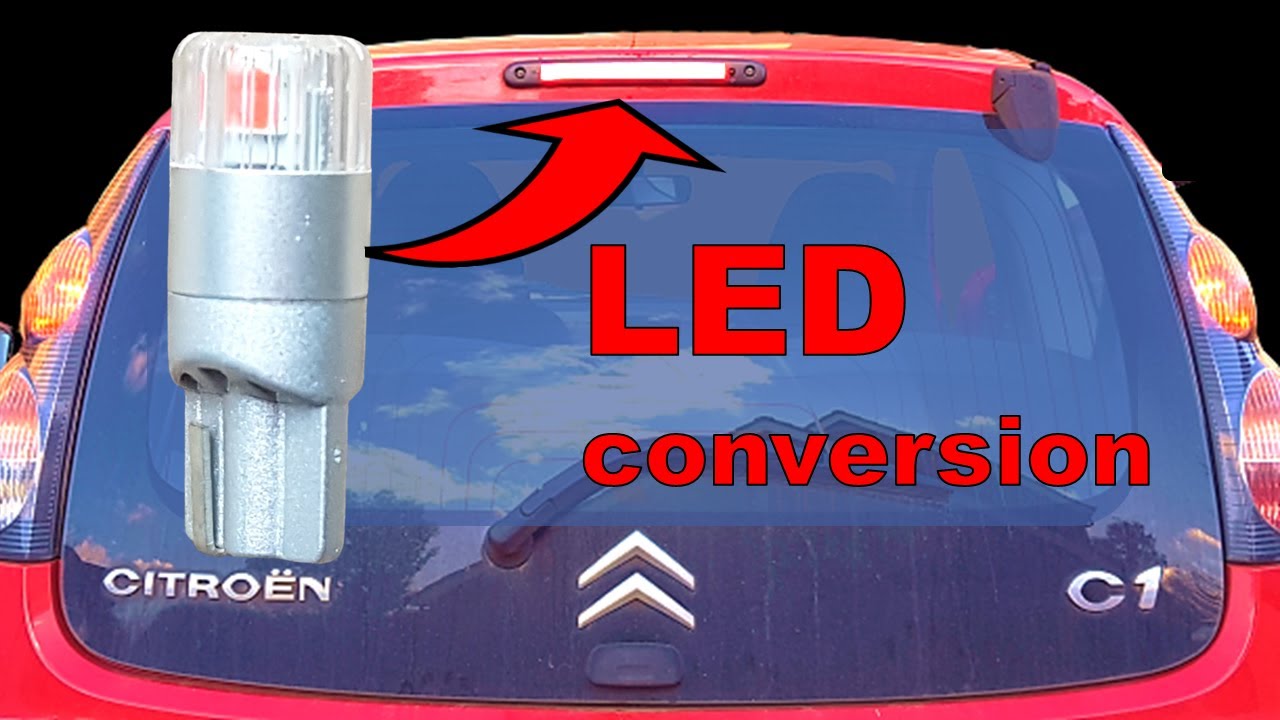 Citroen C1 High Level Brake Light | AWESOME LED Conversion
