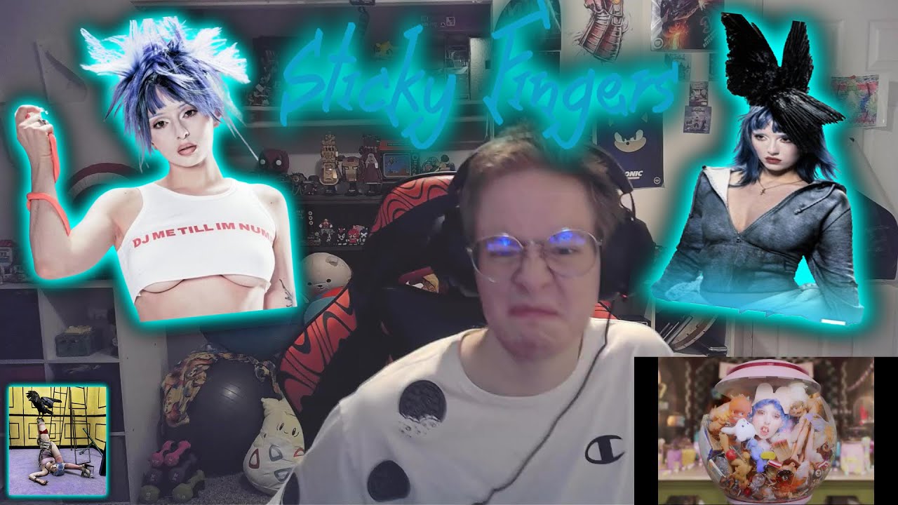 Ashnikko - Sticky Fingers (Official Visualiser) |REACTION|