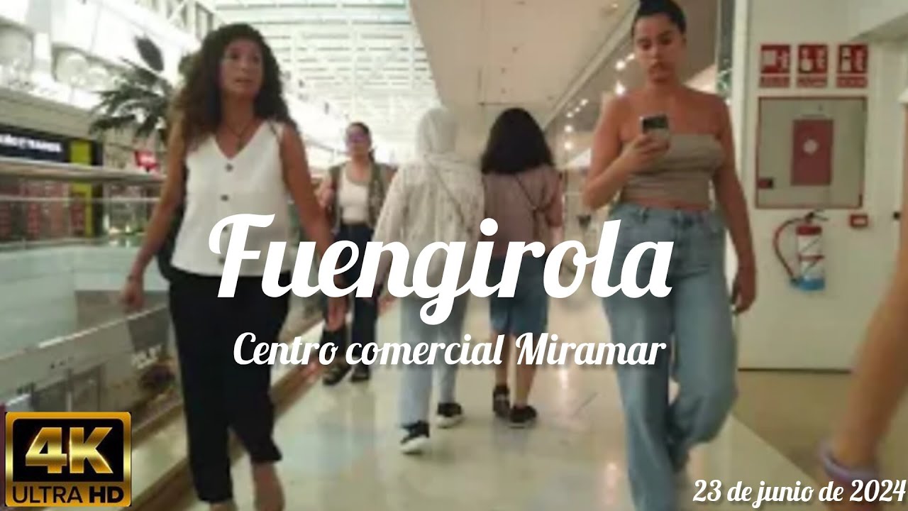 centro comercial Miramar (Fuengirola) (4k) (23 de junio de 2024)
