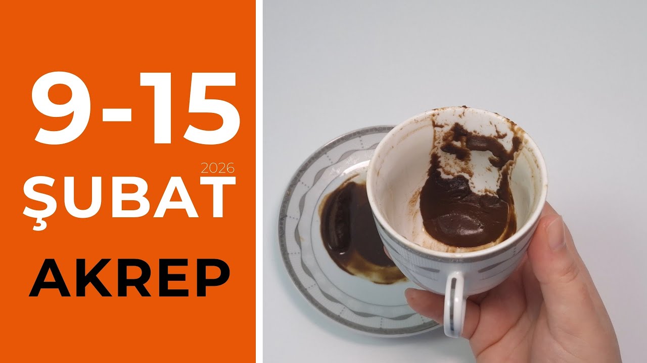 Akrep Burcu 9 - 15 Şubat 2026 Kahve Falı ( Haftalık Bur&ccedil; Yorumları )