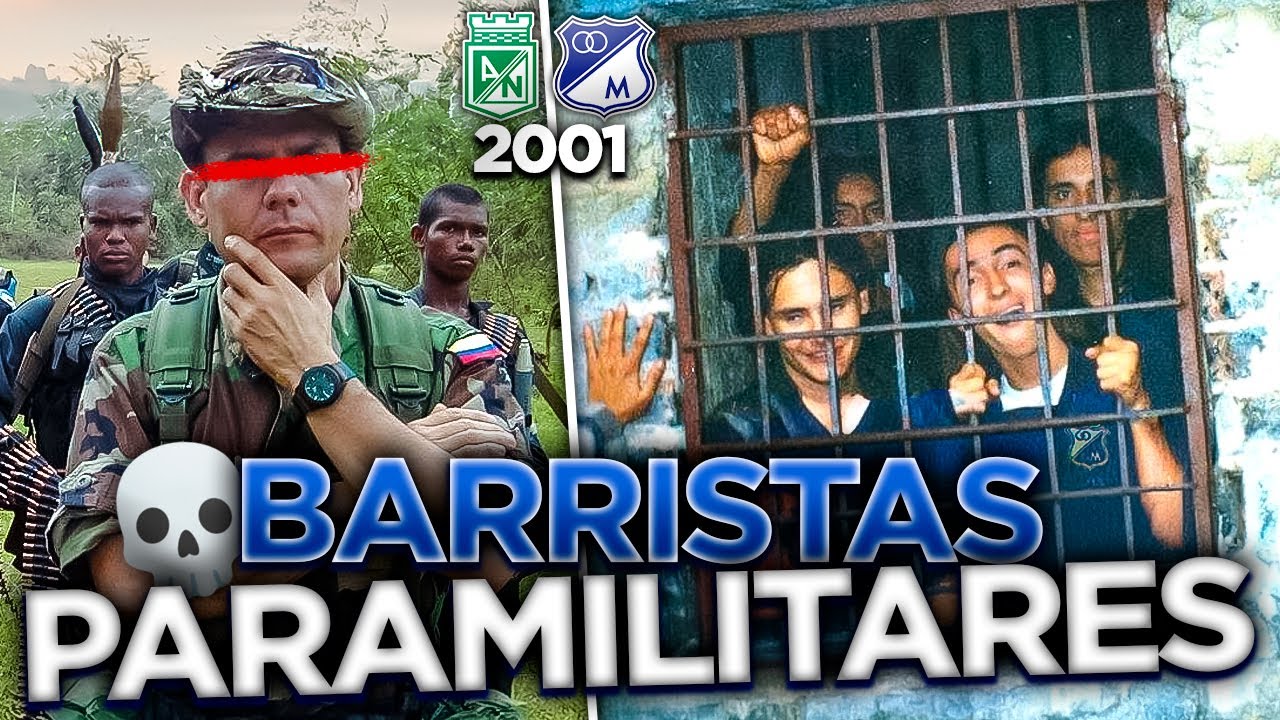 🔥El día que las BARRAS BRAVAS se ENFRENTARON a los PARAMILITARES🔪| EL ANECDOTARIO #1