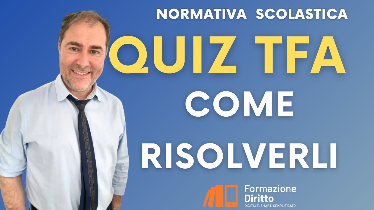 Quiz TFA sostegno : come risolverli