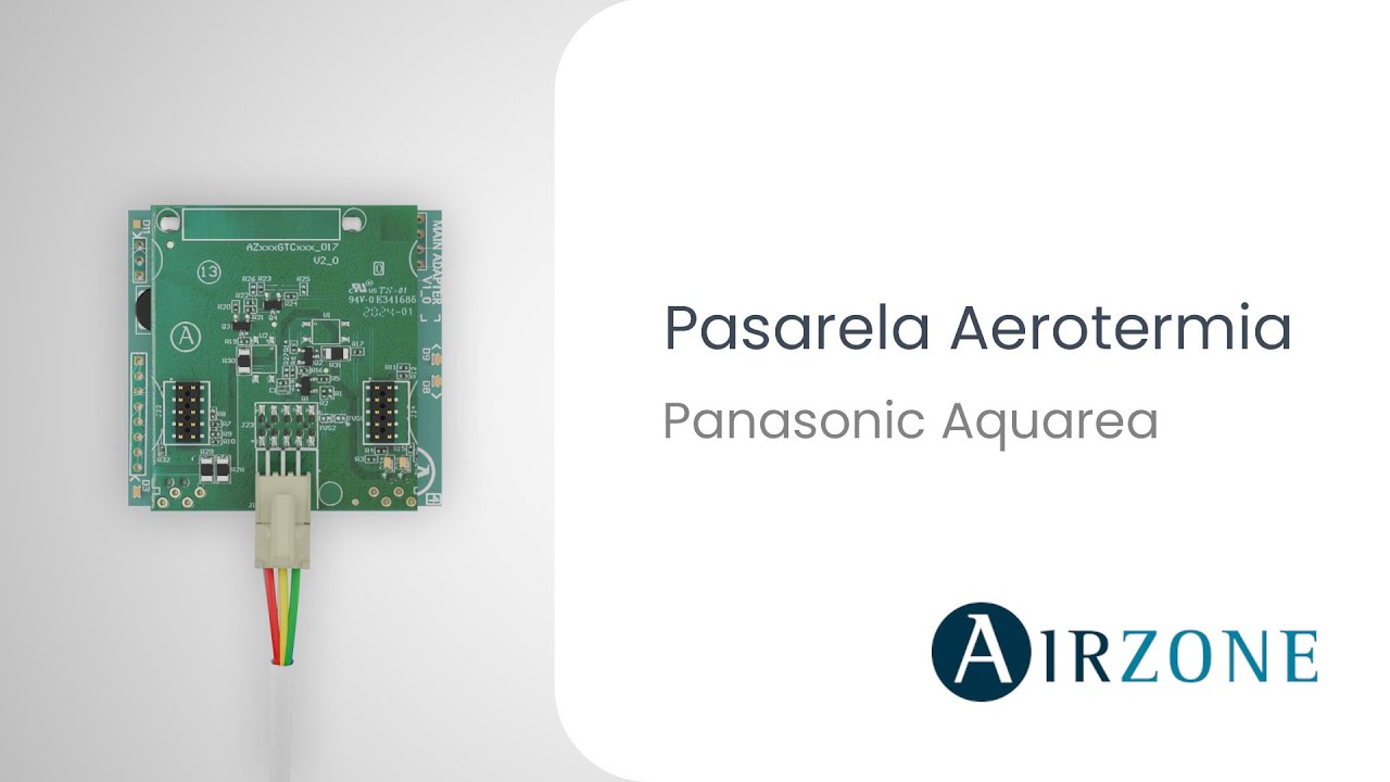 Instalación Pasarela de Aerotermia Airzone-Panasonic Aquarea