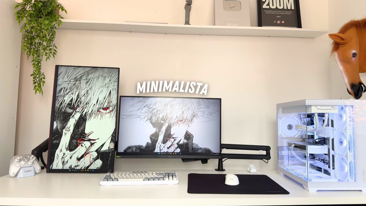 Meu SETUP GAMER em 2025 - Visão geral