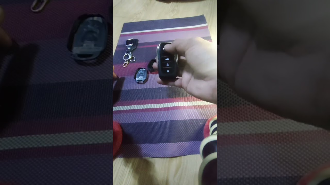 VIOS XLE  DIY from Old key to FLIP key Conversion