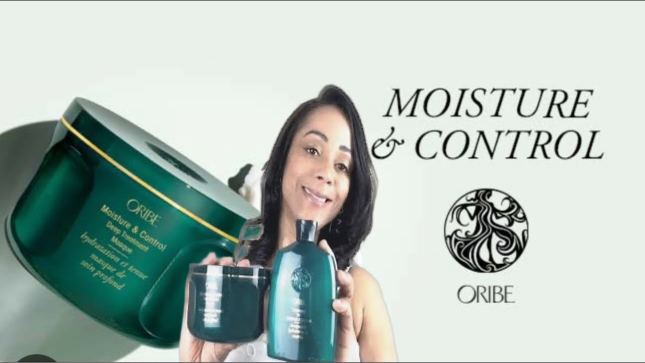 Oribe Moisture & Control Resenha | Nutrição profunda para cabelos secos, crespos e cacheados.