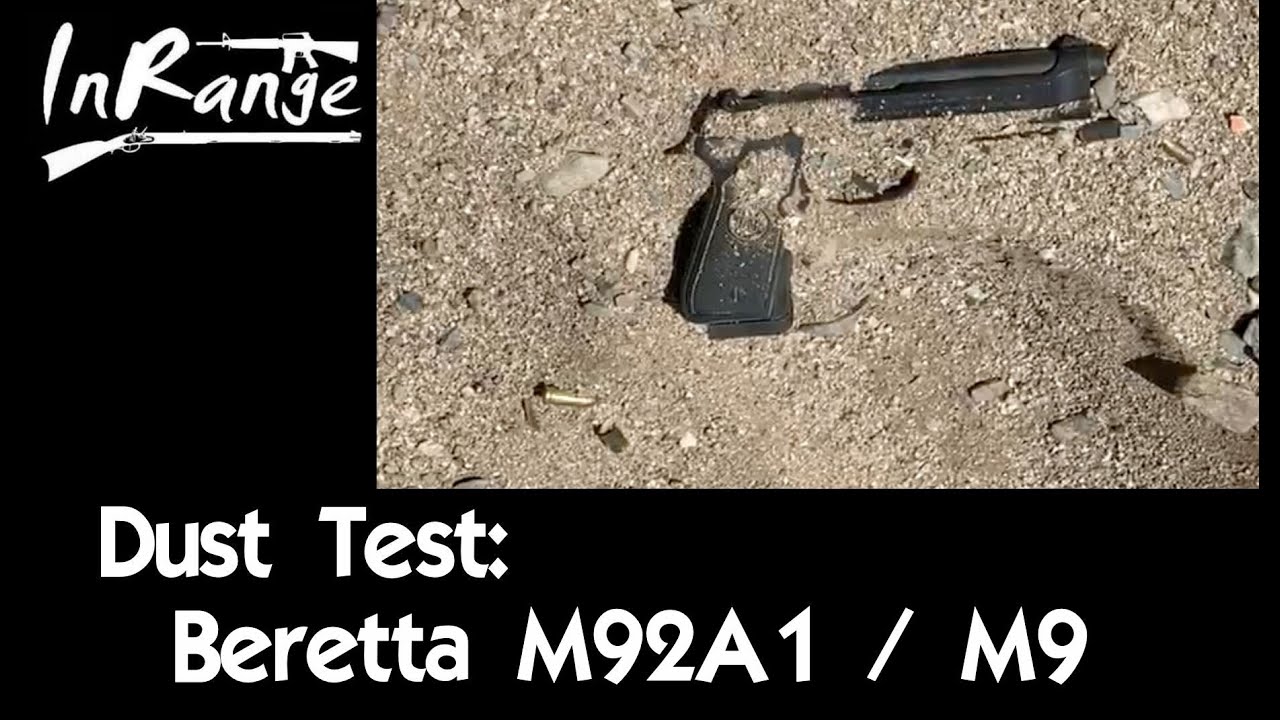 Тест на пыль: Beretta M92A1 / M9