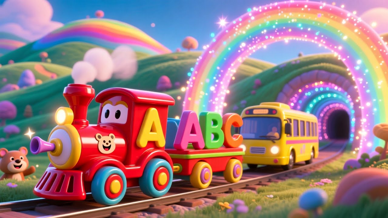 Train Whistle With Baby 🚂 | Fun Train Song for Kids | Musical Travel Adventure Rhyme
