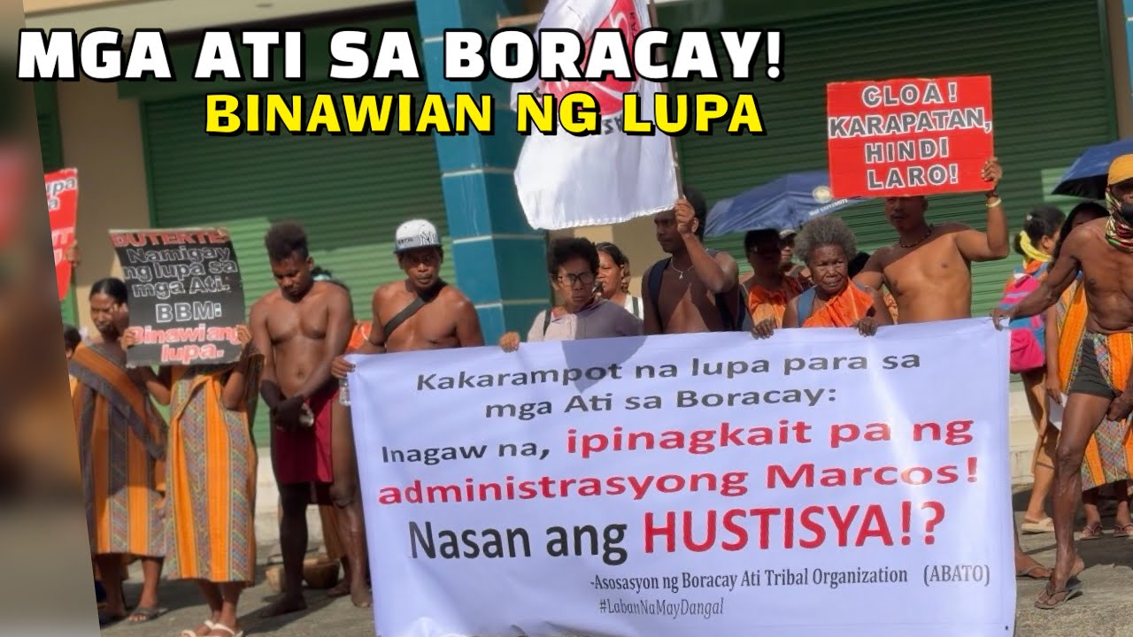 Dark story in Boracay! Mga Ati binawian ng lupa!