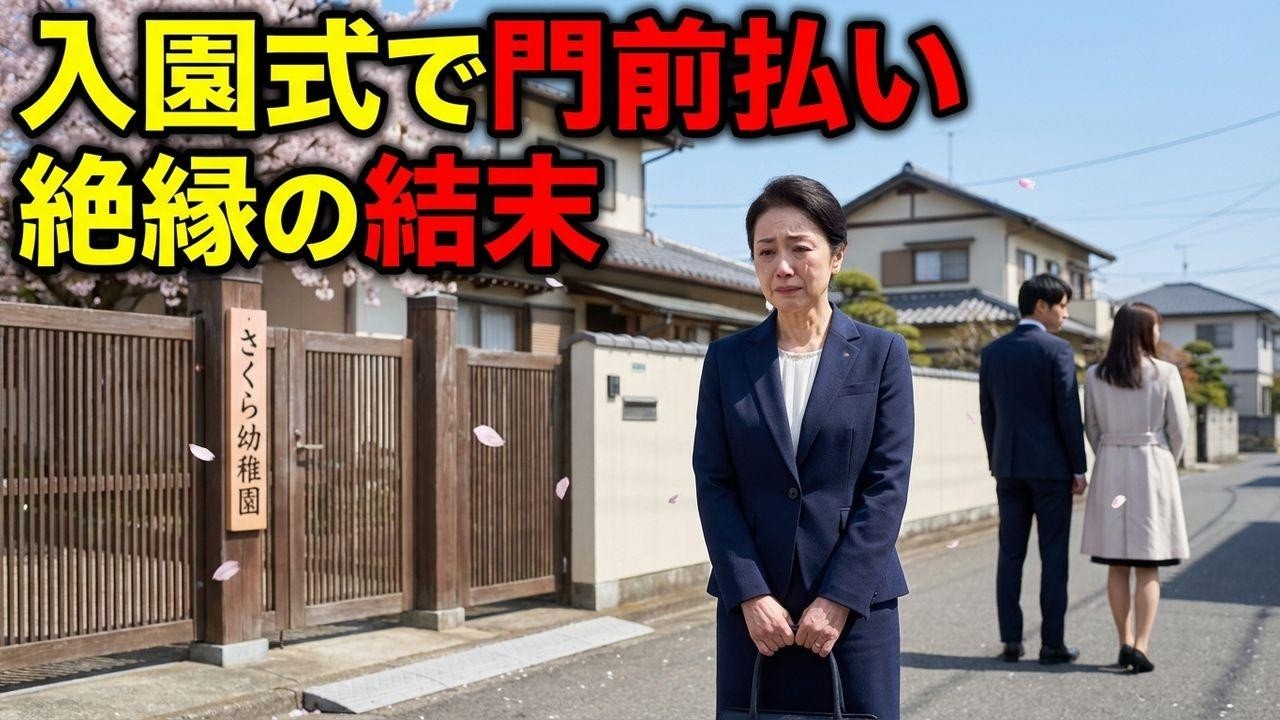 初孫の入園式で門前払い。「お荷物」と言われた母の衝撃の逆転劇