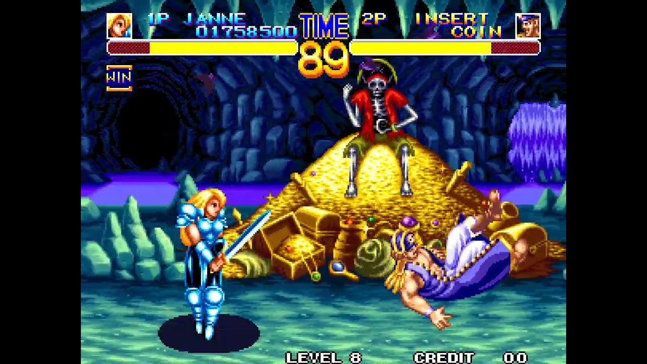World Heroes 2 NEO-GEO Captured Original MVS  Longplay JANNE HD HQ By Urien84