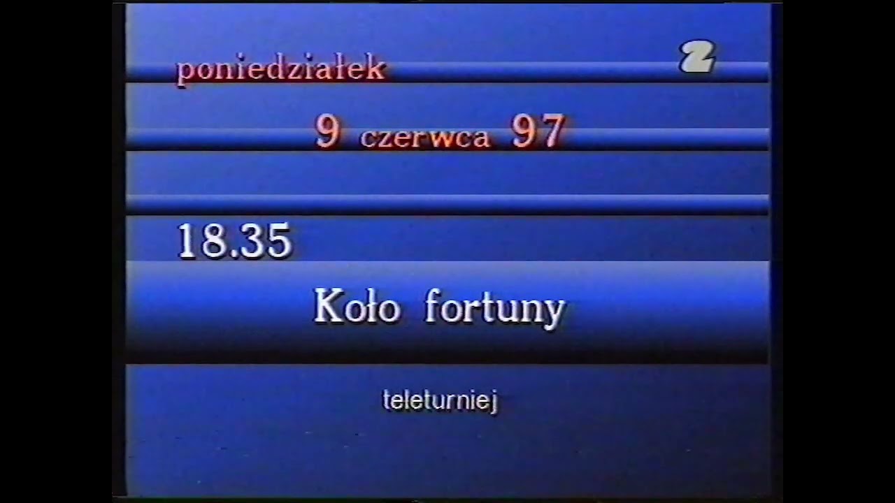 Zakończenie dnia z 8 czerwca 1997 roku