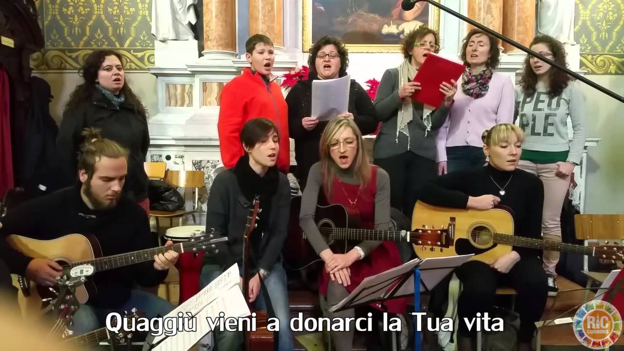 Chiesa Corm&ograve;ns: Coro dei giovani: Alleluja